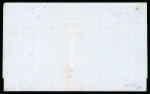 Stamp of Romania » Austrian Levant Post Offices » D.D.S.G. Post Offices 1866 10(kr) violet, perf. 9 1/2, neatly tied by CALAFAT/1.IV