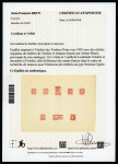 Stamp of France » Émissions à partir de 1900 1905, Feuillet imprimé à l'Atelier des Timbres Poste