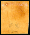 Stamp of Luxembourg 1852 1sg brown-red, mint lightly hinged, mostly large