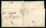 Stamp of India » Postal History in Hyderabad 1805 (May 12) Entire letter from Jaffna (Ceylon) to