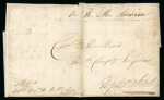 Stamp of India » Postal History in Hyderabad 1805 (May 12) Entire letter from Jaffna (Ceylon) to