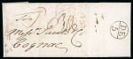 Stamp of Ireland » Pre-Stamp Postal History » Local Post Period - 1773-1840 1784 (December 5th) Folded entire sent from Dublin