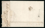 Stamp of Ireland » Pre-Stamp Postal History » Early Period - 1657-1784 1727 (October 16th) Folded cover from Lisburn to Dublin,