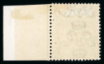 Stamp of Ireland » 1922-23 Thom Three-Line Overprints (T47-T61) 9d olive-green, mint right marginal and used single,