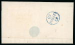 Stamp of Portuguese Colonies » Angola 1840 (20/6) Entire to Lisboa with very fine s/l LOANDA