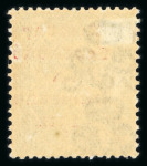 Stamp of Ireland » 1922 (Feb) Dollard Overprints (T1-T14) 4d grey-green with carmine ovpt, mint singles, showing