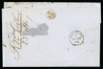 Stamp of Japan » Foreign Post Offices » British Post Office » Incoming Mail 1869-74 Group of six covers or entire letters from London to Yokohama