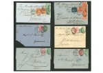 Stamp of Japan » Foreign Post Offices » British Post Office » Incoming Mail 1869-74 Group of six covers or entire letters from London to Yokohama