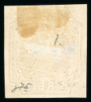 Stamp of Portugal 1853 Maria II 5r type I reddish brown, used with nice