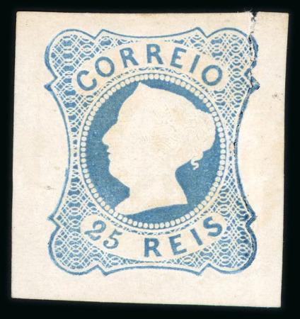 Stamp of Portugal 1853 Maria II 25r type I, mint o.g.