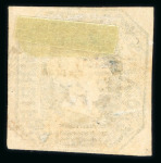 Stamp of Portugal 1853 Maria II 50r green used, just touched at top, crisp "50" circular cancel of Ponta Delgada (Azores)