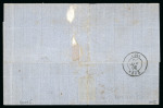 Stamp of Malta 1879 wrapper from a Greek trader in Malta to the island of Syros, sent unfranked with ms "20" due and 20l postage due applied