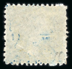 Stamp of St. Vincent 1862-68 no wmk 4d blue perf.11 to 12 1/2, two mint examples