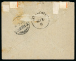 Stamp of India » 1855-1946 De La Rue and later Crown Colony Issues 1911(Feb 18) First Aerial Post envelope with KEVII