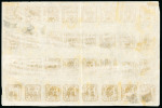 Stamp of Romania » United Principalities 1862-1864 3 Parale orange yellow on white wove paper, complete