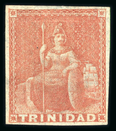 Stamp of Trinidad and Tobago » Trinidad 1851-55 Britannia mint and used selection