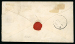 Stamp of Trinidad and Tobago » Trinidad 1854, two covers and a front sent internally