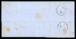 Stamp of Trinidad and Tobago » Trinidad 1858 (May 19) entire from Arima to Port of Spain with 1854-57 (1d) rose-red