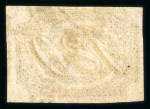 Stamp of Brazil » 1844-46 Slanting Figures 1846, 180r black, cancelled at Pernambuco