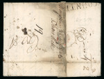 Stamp of Jamaica 1755-1853, group of 11 covers to Great Britain, well written up on exhibit pages, several with maritime markings