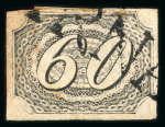 Stamp of Brazil » 1844-46 Slanting Figures 1844-46, "Inclinados" Issue, a very interesting group comprising over 80 stamps