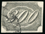 Stamp of Brazil » 1844-46 Slanting Figures 1844-46, "Inclinados" Issue, a very interesting group comprising over 80 stamps
