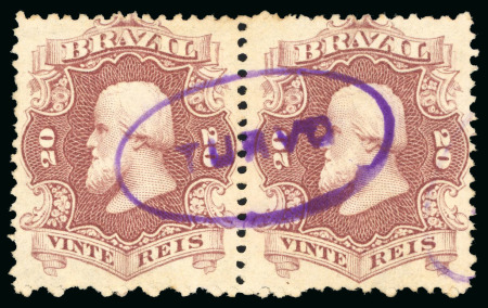 Stamp of Large Lots and Collections Brazil: 1866-83, an interesting "Dom Pedro" assembly of various hundreds