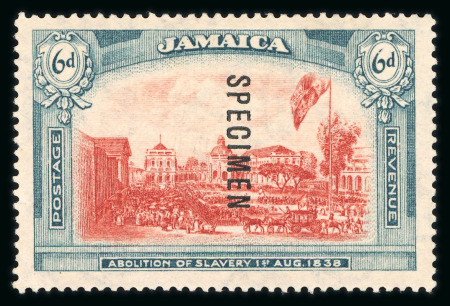 Stamp of Jamaica 1919-29, Specialised collection of the Pictorial issues incl. proofs