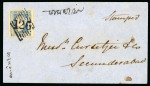 Stamp of India » Postal History in Hyderabad 1857 (Mar 18, June 18, July 18) Trio of envelopes from