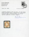 Stamp of Austria » Lombardy Venetia 1862, 10s brick brown, original gum, superb