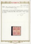 Stamp of Italian States » Naples 1858, 2gr carmine, block of four with fresh original