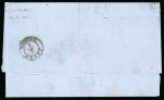 Stamp of Romania » United Principalities 1862-1864 30 parale blue, large to very large even margins all