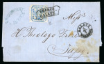 Stamp of Romania » United Principalities 1862-1864 30 parale blue, large to very large even margins all