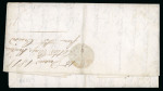 Stamp of Danish West Indies 1818 (Dec 15) entire from St. Croix to Scotland with "ST. THOMAS" straight line hs