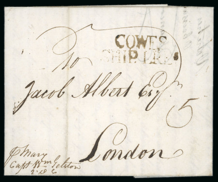 Stamp of British Empire General Collections and Lots 1732-1861, British West Indies group of 24 mostly British West Indies pre-stamp covers