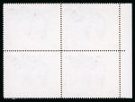 Stamp of India » Dominion 2010 Pigeon and Sparrow mint n.h. mini sheet showing strong sideways shift of black and 5R block with colour shift