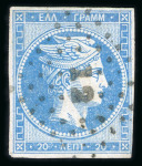 Stamp of Large Lots and Collections Greece: 1861-1875 Large Hermes Heads: Attractive mint