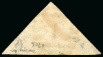 Stamp of Large Lots and Collections Cape of Good Hope: 1853-1864 Cape Triangulars: Attractive