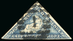 Stamp of Large Lots and Collections Cape of Good Hope: 1853-1864 Cape Triangulars: Attractive