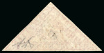 Stamp of Large Lots and Collections Cape of Good Hope: 1853-1864 Cape Triangulars: Attractive