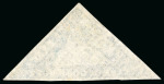 Stamp of Large Lots and Collections Cape of Good Hope: 1853-1864 Cape Triangulars: Attractive