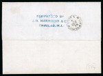 Stamp of Trinidad and Tobago » Trinidad Incoming: 1870-74, group of three covers incoming from France incl. 1874 cover with "FORWARDED BY / J. N. HARRIMAN & C / TRINIDAD. W.I." hs