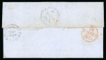 Stamp of Trinidad and Tobago » Trinidad 1852 (Apr 26) entire to Scotland with 1851-55 (1d)