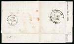 Stamp of Trinidad and Tobago » Trinidad 1865 (Sep 23) Printed prices current sent to New Brunswick, Canada, with 1863-80 perf. 12 1/2 1d lake