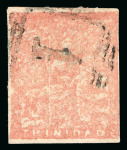 Stamp of Trinidad and Tobago » Trinidad 1852-60 Provisionals group of 16 used stamps plus fifth issue 1d complete mint sheet of 54 and three singles