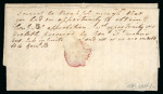 Stamp of South Africa » Cape of Good Hope 1806 Second British Occupation incoming entire with crowned oval "POST OFFICE CAPE OF GOOD HOPE"