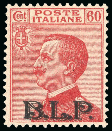 Stamp of Italy » B.L.P. 1922, 60c carmine, type II overprint, mint never hinged