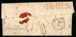 Stamp of Large Lots and Collections Luxembourg: 1840-1940s, group of 36 covers covers/cards from a dealer's stock