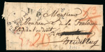 Stamp of Large Lots and Collections Luxembourg: 1840-1940s, group of 36 covers covers/cards from a dealer's stock