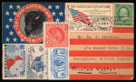 Stamp of Large Lots and Collections USA: 1800-1940s, group of 145 covers/cards from a dealer's stock